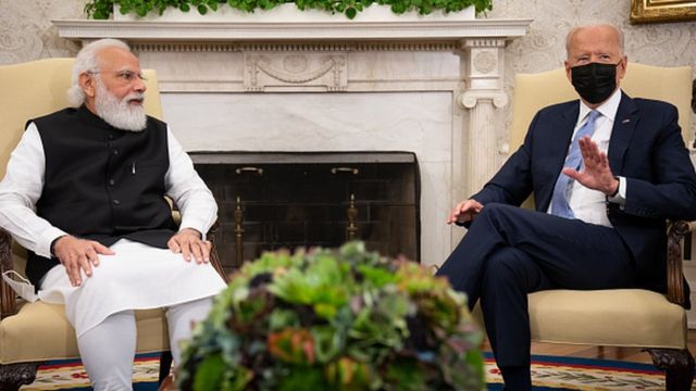 US President Joe Biden and Prime Minister Narendra Modi will meet in Tokyo on Tuesday