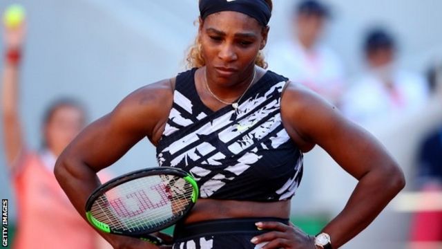 serena williams shock drop