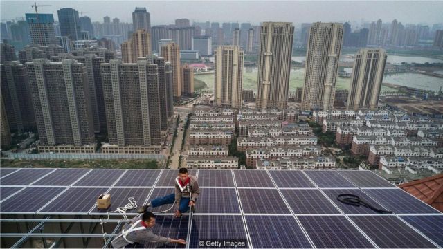 Çin güneş enerjisi