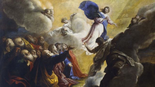 Pintura "Aparición de Cristo a los discípulos".