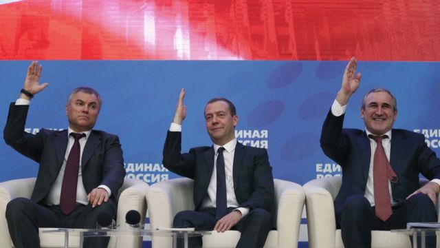 Володин. Медведев, Неверов