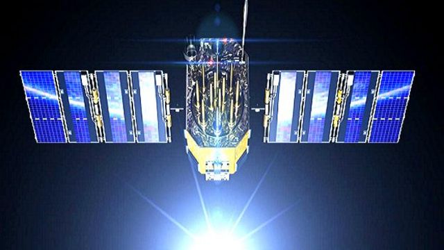 Imagen de un satélite.