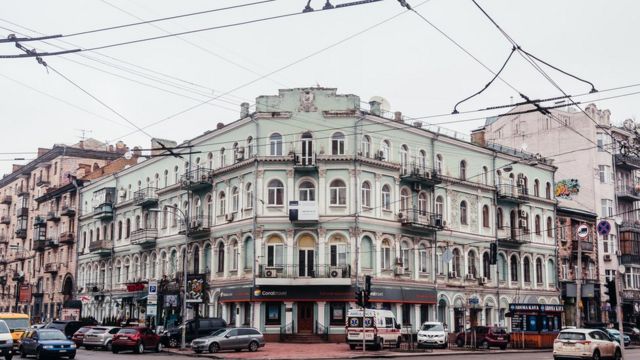 Edificio histórico en Kiev