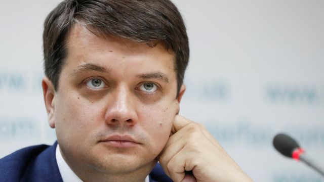 Лидер партии "Слуга народа" Дмитрий Разумков