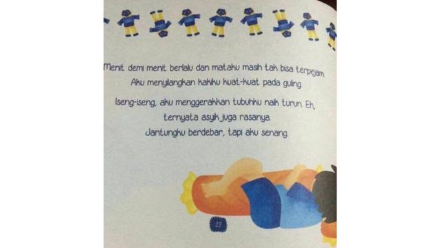 印尼儿童保护委员会称，这本书对儿童有害。