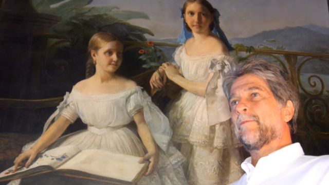 Dom João com quadro de princesa Isabel