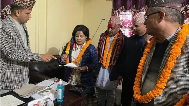 देउवाको उम्मेदवारी दर्ता
