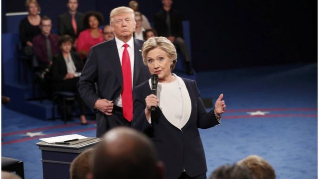 Donald Trump and Hillary Clinton