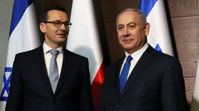 Матеуш Моравецкий и Биньямин Нетаньяху