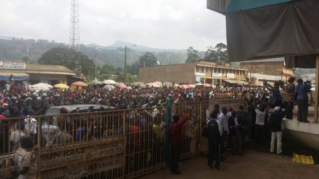 Une marche de solidarité à l'endroit des populations, à l'appel des sénéteurs et des députés des deux principaux partis d'opposition à Bamenda.