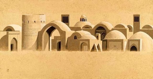تابلو پرویز کلانتری که یک میلیارد و ۸۰۰ میلیون تومان فروخته شد