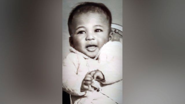 婴儿时期的米尔顿，但他不知道自己确切的出生年代。(photo:BBC)