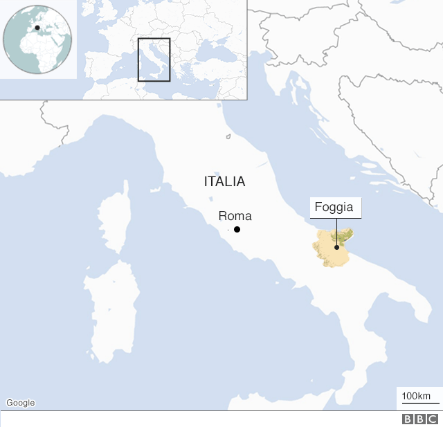 Qu Es La Mafia Foggiana La Misteriosa Y Violenta Cuarta Mafia De    104279104 Mapa Foggia Nc 