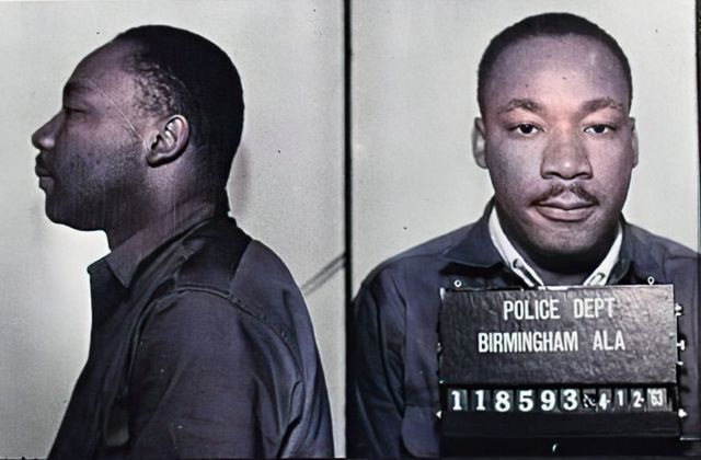 Martin Luther King arrestado