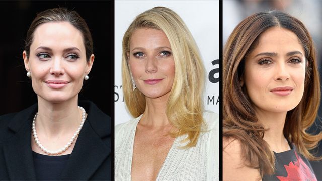 Angelina Jolie, Gwyneth Paltrow y Salma Hayek
