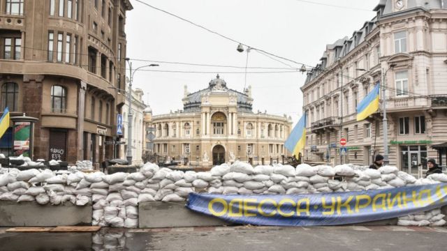俄罗斯与乌克兰：黑海名城敖德萨——历史上的血腥动荡和现在的战火威胁(photo:BBC)