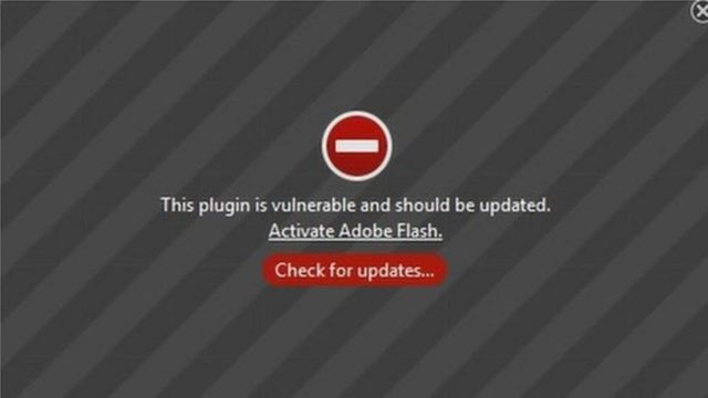 Flash Player oo hawada ka baxaya