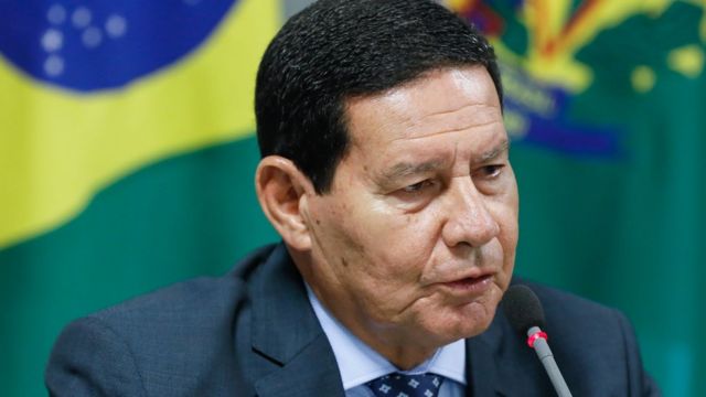 Vice-presidente, Hamilton Mourão, ficará em isolamento no Palácio do Jaburu após diagnóstico de covid-19