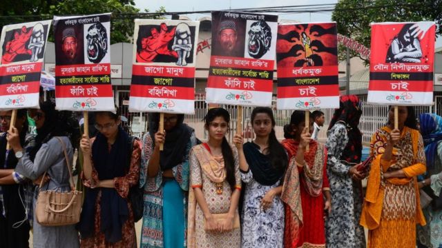 Des manifestations ont eu lieu à Dhaka et à Feni, la ville natale de Nusrat Jahan Rafi.