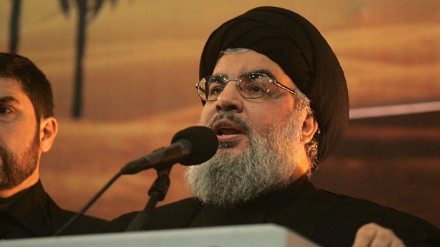 أمين عام حزب الله حسن نصر الله