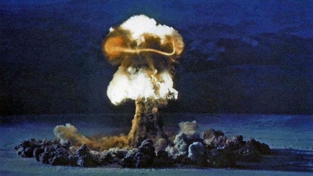 Una prueba nuclear de EE.UU.