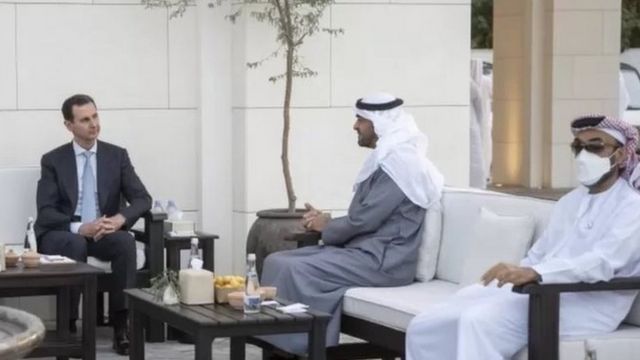 الرئيس السوري بشار الأسد،حليف موسكو، زار الإمارات مؤخرا