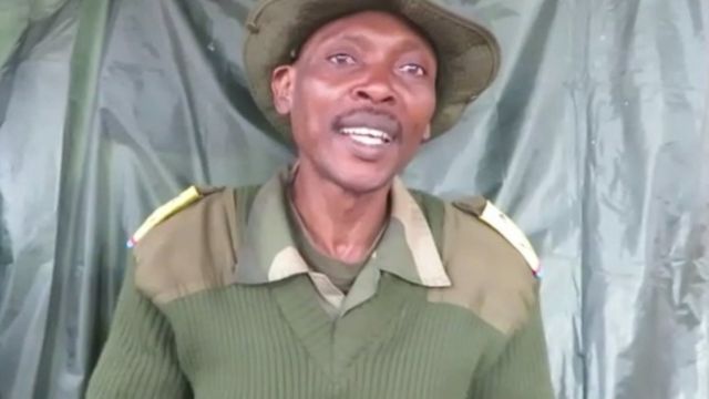 Major Willy Ngoma uvugira inyeshyamba za M23 avuga ko ingabo za leta FARDC ari zo zateye ibirindiro byabo