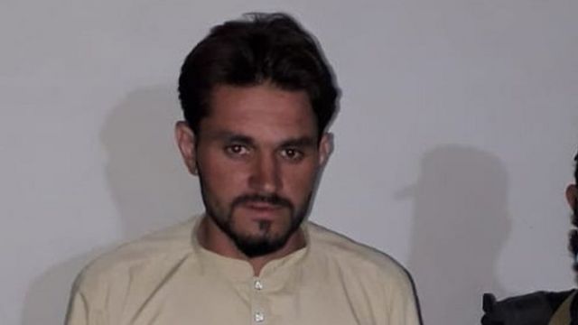 Muhammad Aslam in police custody, 20 May, 2020