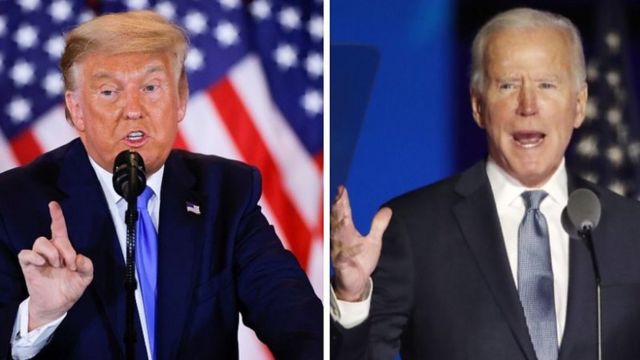 Biden and Trump