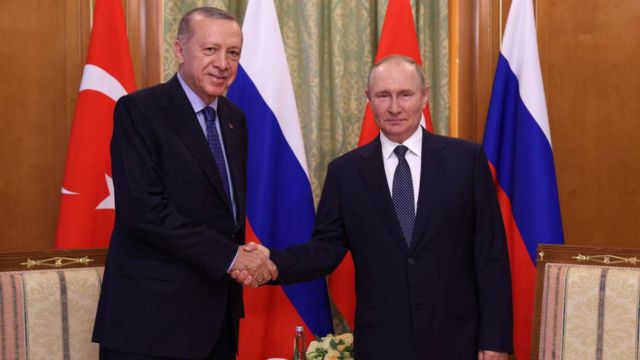 Erdoğan ve Putin, 5 Ağustos'ta Rusya'nın Soçi kentinde bir araya geldi 