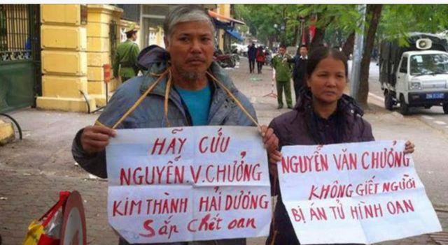 Cha mẹ tử tù Nguyễn Văn Chưởng