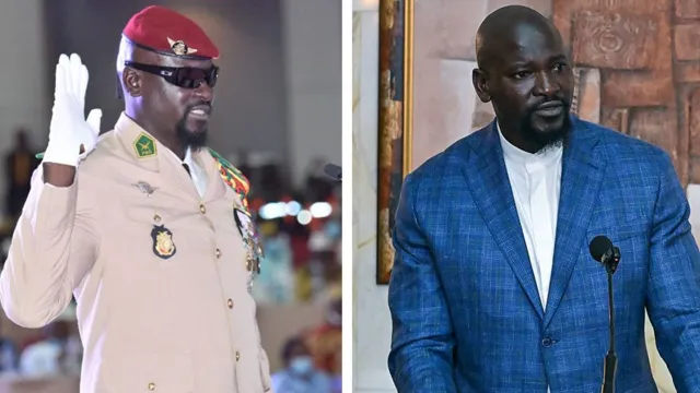 Gen Mamadi Doumbouya in Guinea