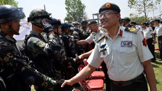 सन् २०१७ बाट नेपाल र चीनले संयुक्त सैन्य अभ्यास थालेका थिए