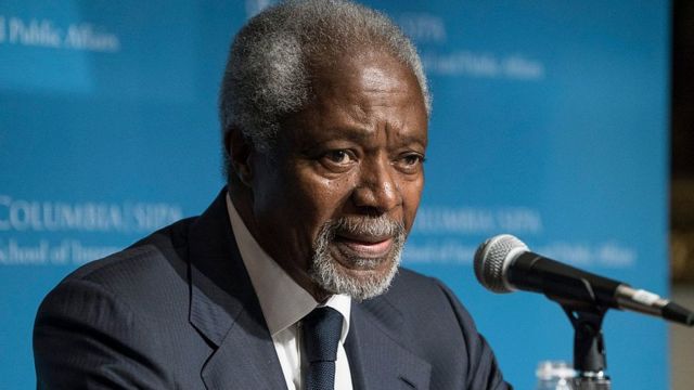 Le décès de Kofi Annan a suscité les réactions de nombreux dirigeants dans le monde.