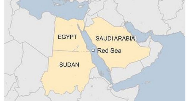 Red Sea Saudi Arabia Map Saudi Arabia And Egypt Announce Red Sea Bridge - Bbc News