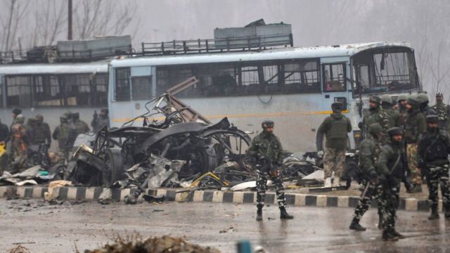 14 Şubat'taki saldırı, bölgede son yılların en kanlı saldırısı oldu. Srinagar, Hindistan