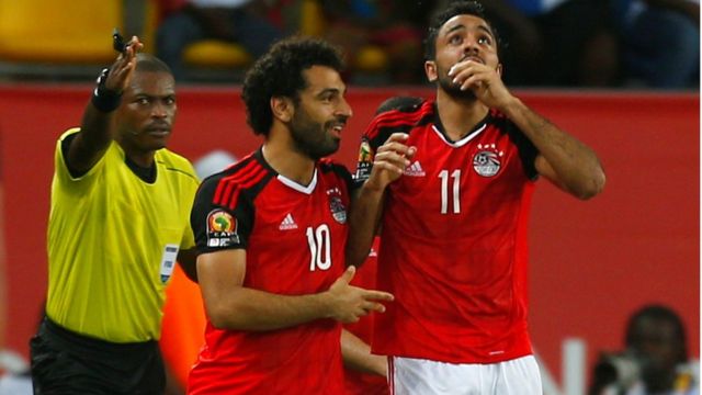 مصر تفوزعلى المغرب وتتأهل إلى نصف نهائي أمم إفريقيا _93863114_34492105-a359-44a7-aced-a26a93c0de95