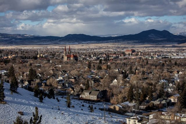 Helena, la capital del estado de Montana.
