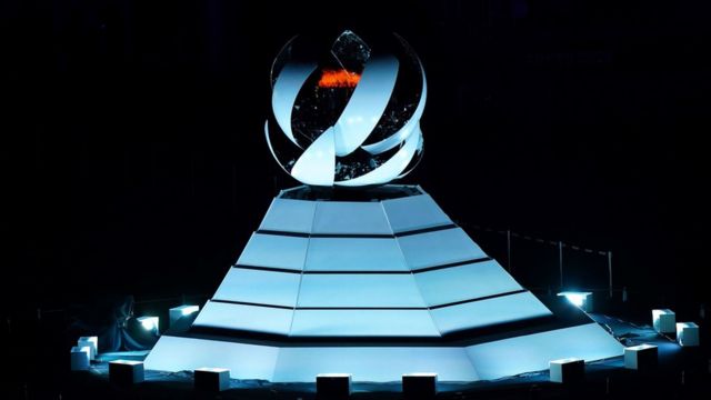 The Paralympic flame is extinguished during the closing ceremony of the Tokyo 2020 Paralympic Games at Olympic Stadium in Japan. Picture date: Sunday September 5, 2021. PA Photo. See PA story PARALYMPICS Ceremony. Photo credit should read: Tim Goode/PA Wire.