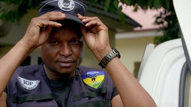 Le chef de la police nigériane