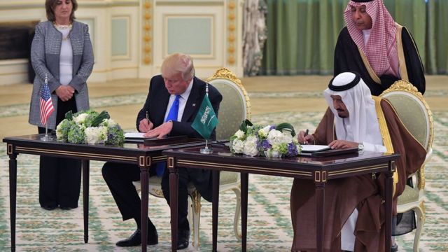 Trump ve Kral Selm an