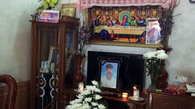 20 yaşındaki Nguyen Dinh Luong'un da ölen 39 kişi arasında olduğu düşünülüyor.