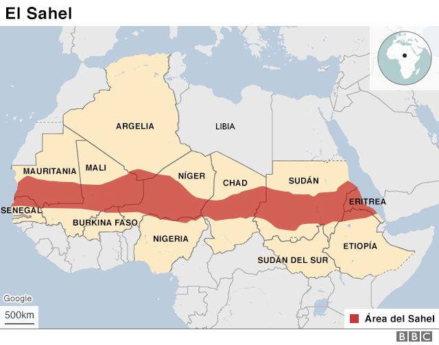 El cinturón del Sahel: el escondite del yihadismo que cruza ...