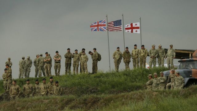 Совместные учения Британии, Грузии и США