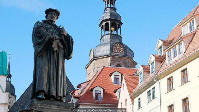 Statue von Martin Luther