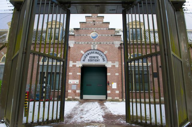 Prison gate