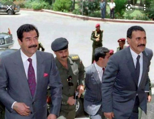 علي عبد الله صالح مستقبلا صدام