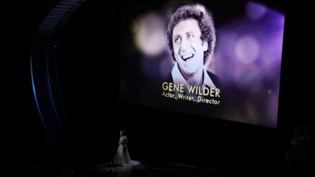 Recuerdo a Gene Wilder durante la ceremonia