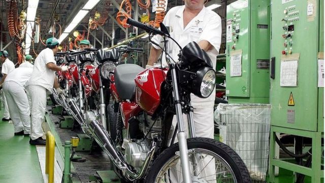 Fabricantes Honda, Dafra, Triumph e J. Toledo chegaram a parar temporariamente a produção em Manaus