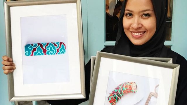 Pengusaha Singapura sukses berdagang bolu batik khas